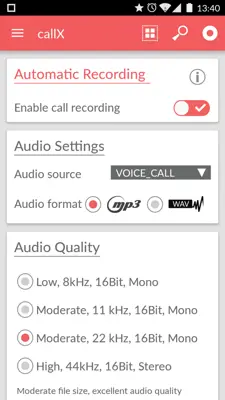 Call Recorder - callX android App screenshot 4